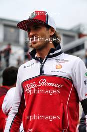 Antonio Giovinazzi (ITA) Alfa Romeo Racing. 01.09.2019. Formula 1 World Championship, Rd 13, Belgian Grand Prix, Spa Francorchamps, Belgium, Race Day.