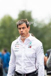 Toto Wolff (GER) Mercedes AMG F1 Shareholder and Executive Director. 01.09.2019. Formula 1 World Championship, Rd 13, Belgian Grand Prix, Spa Francorchamps, Belgium, Race Day.