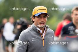 Carlos Sainz Jr (ESP) McLaren. 01.09.2019. Formula 1 World Championship, Rd 13, Belgian Grand Prix, Spa Francorchamps, Belgium, Race Day.
