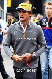 Carlos Sainz Jr (ESP) McLaren. 01.09.2019. Formula 1 World Championship, Rd 13, Belgian Grand Prix, Spa Francorchamps, Belgium, Race Day.