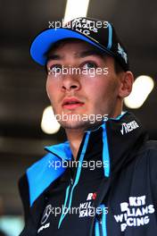George Russell (GBR) Williams Racing on the drivers parade. 01.09.2019. Formula 1 World Championship, Rd 13, Belgian Grand Prix, Spa Francorchamps, Belgium, Race Day.