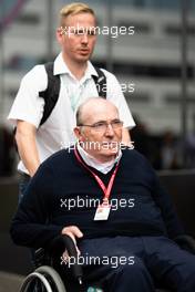 Frank Williams (GBR) Williams Team Owner. 01.09.2019. Formula 1 World Championship, Rd 13, Belgian Grand Prix, Spa Francorchamps, Belgium, Race Day.