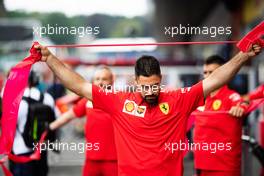 Ferrari. 29.08.2019. Formula 1 World Championship, Rd 13, Belgian Grand Prix, Spa Francorchamps, Belgium, Preparation Day.