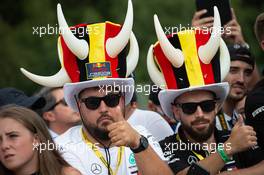 Red Bull Racing fans. 29.08.2019. Formula 1 World Championship, Rd 13, Belgian Grand Prix, Spa Francorchamps, Belgium, Preparation Day.