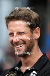 Romain Grosjean (FRA) Haas F1 Team. 29.08.2019. Formula 1 World Championship, Rd 13, Belgian Grand Prix, Spa Francorchamps, Belgium, Preparation Day.