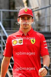 Charles Leclerc (MON) Ferrari. 29.08.2019. Formula 1 World Championship, Rd 13, Belgian Grand Prix, Spa Francorchamps, Belgium, Preparation Day.