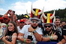 Circuit atmosphere - fans. 29.08.2019. Formula 1 World Championship, Rd 13, Belgian Grand Prix, Spa Francorchamps, Belgium, Preparation Day.