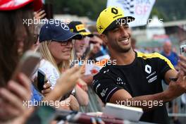 Daniel Ricciardo (AUS), Renault F1 Team  29.08.2019. Formula 1 World Championship, Rd 13, Belgian Grand Prix, Spa Francorchamps, Belgium, Preparation Day.