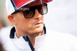 Kimi Raikkonen (FIN) Alfa Romeo Racing. 29.08.2019. Formula 1 World Championship, Rd 13, Belgian Grand Prix, Spa Francorchamps, Belgium, Preparation Day.