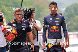 Alexander Albon (THA) Red Bull Racing. 29.08.2019. Formula 1 World Championship, Rd 13, Belgian Grand Prix, Spa Francorchamps, Belgium, Preparation Day.