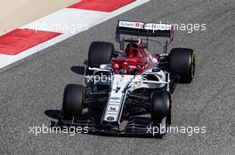 Kimi Raikkonen (FIN) Alfa Romeo Racing C38. 29.03.2019. Formula 1 World Championship, Rd 2, Bahrain Grand Prix, Sakhir, Bahrain, Practice Day