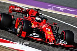 Sebastian Vettel (GER) Ferrari SF90. 29.03.2019. Formula 1 World Championship, Rd 2, Bahrain Grand Prix, Sakhir, Bahrain, Practice Day