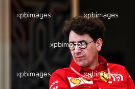 Mattia Binotto (ITA) Ferrari Team Principal. 29.03.2019. Formula 1 World Championship, Rd 2, Bahrain Grand Prix, Sakhir, Bahrain, Practice Day