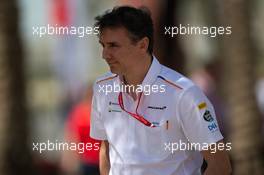 James Key (GBR) McLaren Technical Director. 29.03.2019. Formula 1 World Championship, Rd 2, Bahrain Grand Prix, Sakhir, Bahrain, Practice Day