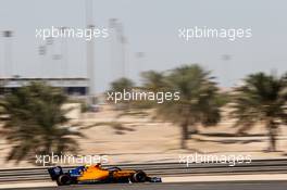 Lando Norris (GBR) McLaren MCL34. 29.03.2019. Formula 1 World Championship, Rd 2, Bahrain Grand Prix, Sakhir, Bahrain, Practice Day