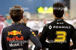 pgf and Daniel Ricciardo (AUS), Renault F1 Team  31.03.2019. Formula 1 World Championship, Rd 2, Bahrain Grand Prix, Sakhir, Bahrain, Race Day.
