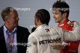 Lewis Hamilton (GBR), Mercedes AMG F1  and Charles Leclerc (FRA), Scuderia Ferrari  31.03.2019. Formula 1 World Championship, Rd 2, Bahrain Grand Prix, Sakhir, Bahrain, Race Day.