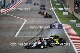 Kimi Raikkonen (FIN) Alfa Romeo Racing C38. 31.03.2019. Formula 1 World Championship, Rd 2, Bahrain Grand Prix, Sakhir, Bahrain, Race Day.