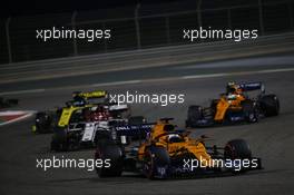 Carlos Sainz Jr (ESP) McLaren MCL34. 31.03.2019. Formula 1 World Championship, Rd 2, Bahrain Grand Prix, Sakhir, Bahrain, Race Day.