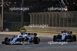 (L to R): Robert Kubica (POL) Williams Racing FW42 and team mate George Russell (GBR) Williams Racing FW42. 31.03.2019. Formula 1 World Championship, Rd 2, Bahrain Grand Prix, Sakhir, Bahrain, Race Day.