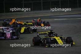 Daniel Ricciardo (AUS) Renault Sport F1 Team RS19. 31.03.2019. Formula 1 World Championship, Rd 2, Bahrain Grand Prix, Sakhir, Bahrain, Race Day.