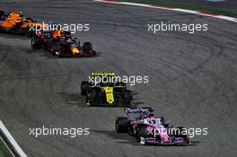 Sergio Perez (MEX) Racing Point F1 Team RP19. 31.03.2019. Formula 1 World Championship, Rd 2, Bahrain Grand Prix, Sakhir, Bahrain, Race Day.