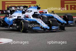 George Russell (GBR), Williams F1 Team and Robert Kubica (POL), Williams F1 Team  31.03.2019. Formula 1 World Championship, Rd 2, Bahrain Grand Prix, Sakhir, Bahrain, Race Day.