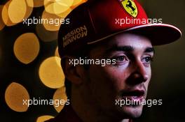 Charles Leclerc (MON) Ferrari. 30.03.2019. Formula 1 World Championship, Rd 2, Bahrain Grand Prix, Sakhir, Bahrain, Qualifying Day.
