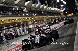 Kimi Raikkonen (FIN) Alfa Romeo Racing C38. 30.03.2019. Formula 1 World Championship, Rd 2, Bahrain Grand Prix, Sakhir, Bahrain, Qualifying Day.