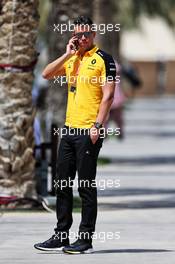 Marcin Budkowski (POL) Renault F1 Team Executive Director. 30.03.2019. Formula 1 World Championship, Rd 2, Bahrain Grand Prix, Sakhir, Bahrain, Qualifying Day.