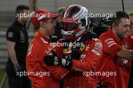 Sebastian Vettel (GER) Ferrari SF90 and Charles Leclerc (MON) Ferrari. 30.03.2019. Formula 1 World Championship, Rd 2, Bahrain Grand Prix, Sakhir, Bahrain, Qualifying Day.