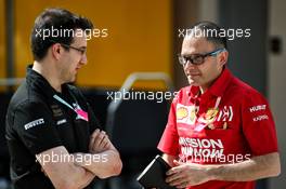 David Sanchez, Ferrari (Right). 31.03.2019. Formula 1 World Championship, Rd 2, Bahrain Grand Prix, Sakhir, Bahrain, Race Day.