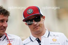 Kimi Raikkonen (FIN) Alfa Romeo Racing. 31.03.2019. Formula 1 World Championship, Rd 2, Bahrain Grand Prix, Sakhir, Bahrain, Race Day.