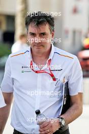 James Key (GBR) McLaren Technical Director. 28.03.2019. Formula 1 World Championship, Rd 2, Bahrain Grand Prix, Sakhir, Bahrain, Preparation Day.