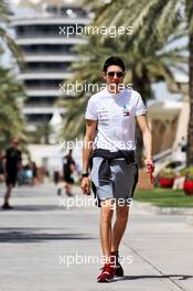 Esteban Ocon (FRA) Mercedes AMG F1 Reserve Driver. 28.03.2019. Formula 1 World Championship, Rd 2, Bahrain Grand Prix, Sakhir, Bahrain, Preparation Day.