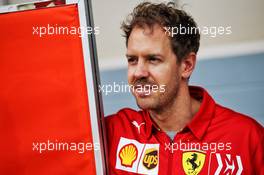 Sebastian Vettel (GER) Ferrari. 02.04.2019. Formula One Testing, Sakhir, Bahrain, Tueday.
