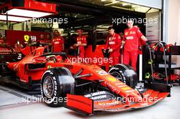 Mick Schumacher (GER) Ferrari SF90 Test Driver leaves the pits. 02.04.2019. Formula One Testing, Sakhir, Bahrain, Tueday.