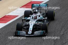 Lewis Hamilton (GBR) Mercedes AMG F1 W10. 02.04.2019. Formula One Testing, Sakhir, Bahrain, Tueday.