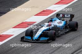 George Russell (GBR) Williams Racing FW42. 02.04.2019. Formula One Testing, Sakhir, Bahrain, Tueday.