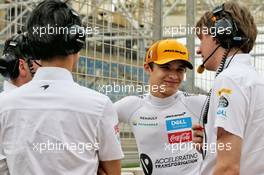Lando Norris (GBR) McLaren. 02.04.2019. Formula One Testing, Sakhir, Bahrain, Tueday.
