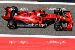 Sebastian Vettel (GER) Ferrari SF90. 03.04.2019. Formula One Testing, Sakhir, Bahrain, Wednesday.