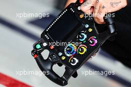 Red Bull Racing steering wheel. 15.11.2019. Formula 1 World Championship, Rd 20, Brazilian Grand Prix, Sao Paulo, Brazil, Practice Day.