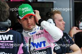 Sergio Perez (MEX) Racing Point F1 Team. 15.11.2019. Formula 1 World Championship, Rd 20, Brazilian Grand Prix, Sao Paulo, Brazil, Practice Day.