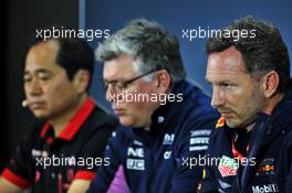 Christian Horner (GBR) Red Bull Racing Team Principal in the FIA Press Conference. 15.11.2019. Formula 1 World Championship, Rd 20, Brazilian Grand Prix, Sao Paulo, Brazil, Practice Day.