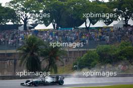 Valtteri Bottas (FIN) Mercedes AMG F1 W10. 15.11.2019. Formula 1 World Championship, Rd 20, Brazilian Grand Prix, Sao Paulo, Brazil, Practice Day.