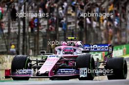 Lance Stroll (CDN) Racing Point F1 Team RP19. 15.11.2019. Formula 1 World Championship, Rd 20, Brazilian Grand Prix, Sao Paulo, Brazil, Practice Day.