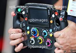 Red Bull Racing steering wheel. 15.11.2019. Formula 1 World Championship, Rd 20, Brazilian Grand Prix, Sao Paulo, Brazil, Practice Day.