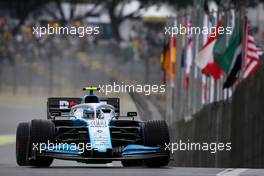 Nicholas Latifi (CDN) Williams Racing  15.11.2019. Formula 1 World Championship, Rd 20, Brazilian Grand Prix, Sao Paulo, Brazil, Practice Day.