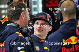 Max Verstappen (NLD) Red Bull Racing with Christian Horner (GBR) Red Bull Racing Team Principal. 15.11.2019. Formula 1 World Championship, Rd 20, Brazilian Grand Prix, Sao Paulo, Brazil, Practice Day.