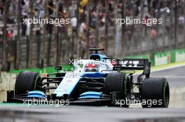 George Russell (GBR) Williams Racing FW42. 15.11.2019. Formula 1 World Championship, Rd 20, Brazilian Grand Prix, Sao Paulo, Brazil, Practice Day.
